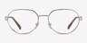 Vogue Eyewear VO4259 Shiny Silver MetalEyeglass Frames from EyeBuyDirect, Front View