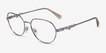 Vogue Eyewear VO4259 Silver MetalEyeglass Frames from EyeBuyDirect, Angle View