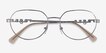 Vogue Eyewear VO4259 Silver MetalEyeglass Frames from EyeBuyDirect, Closed View