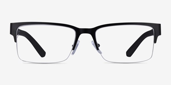 Armani Exchange AX1014 Matte Black Metal Eyeglass Frames