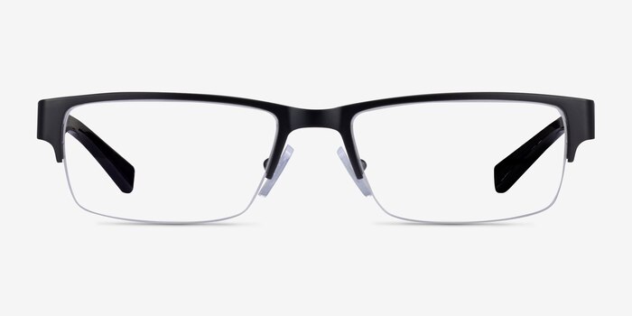 Armani Exchange AX1015 Shiny Black Metal Eyeglass Frames from EyeBuyDirect