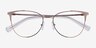 Armani Exchange AX1034 Shiny Rose Gold MetalEyeglass Frames from EyeBuyDirect, Closed View