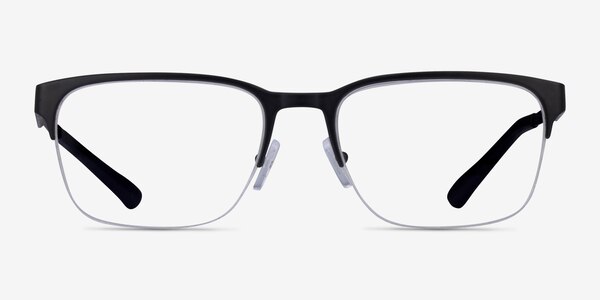 Armani Exchange AX1060 Matte Black Metal Eyeglass Frames