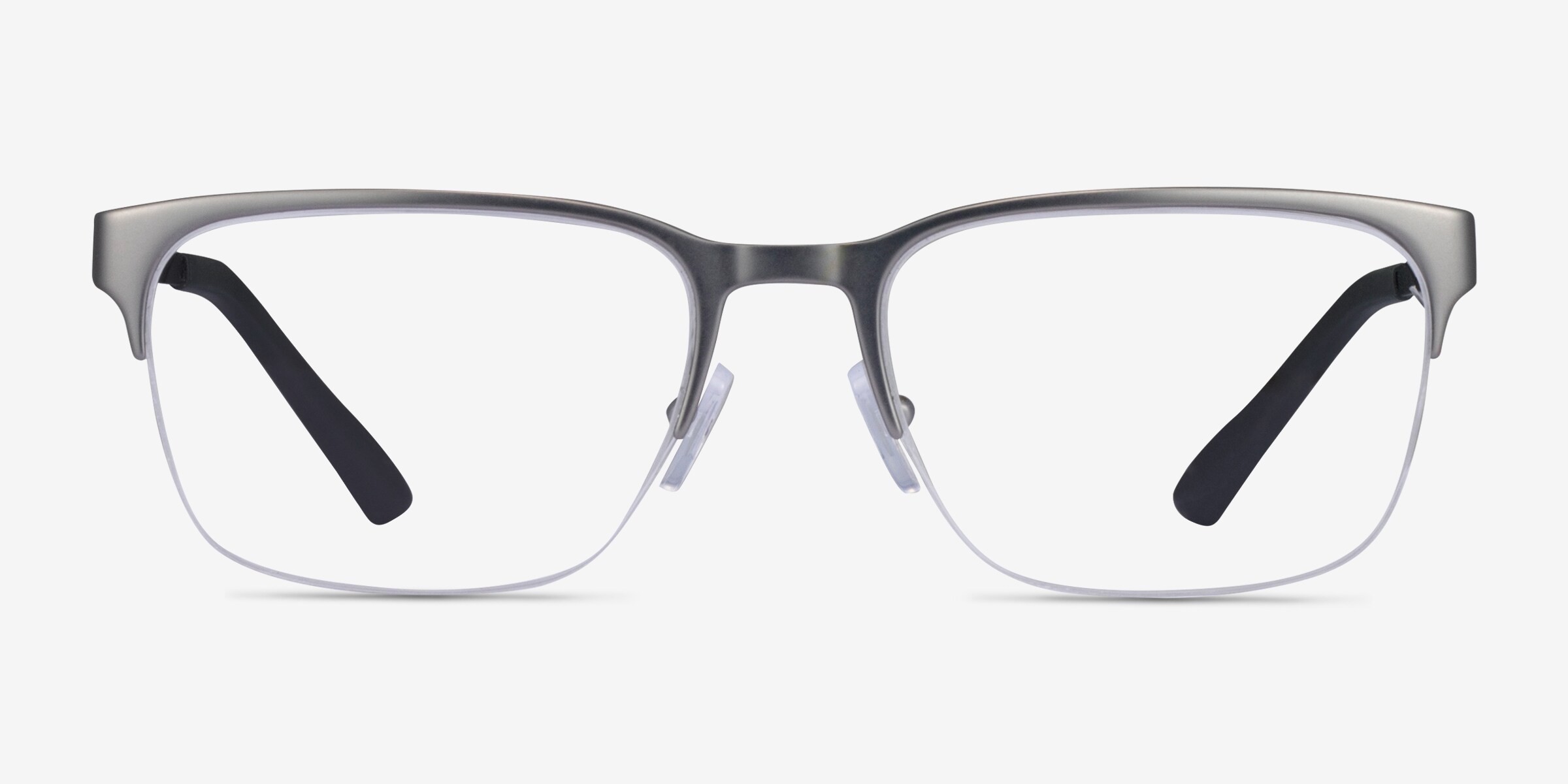 あさま Armani Exchange AX1060 - Square Matte Black Frame Eyeglasses