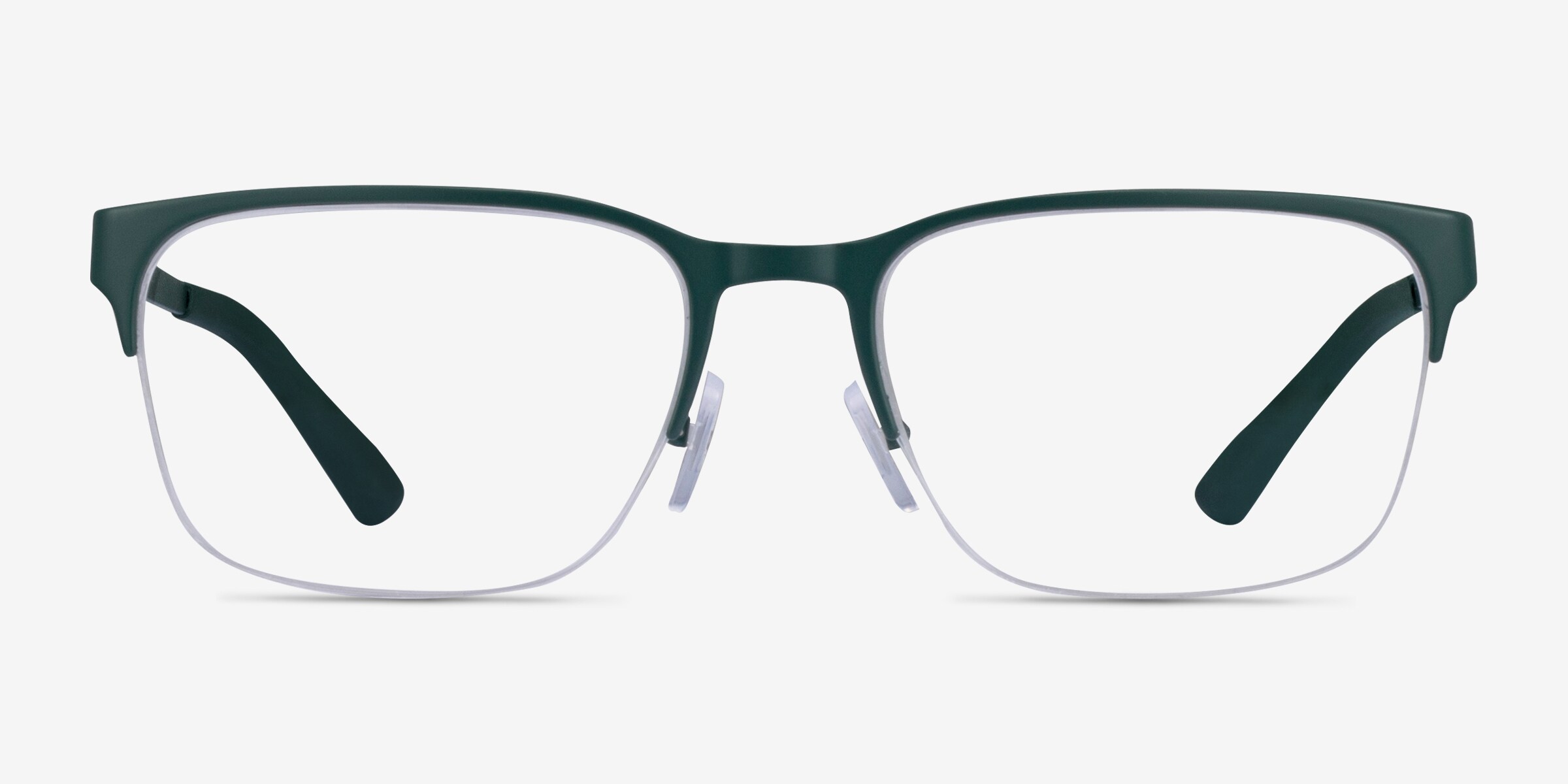Armani Exchange AX1060 - Square Matte Black Frame Eyeglasses