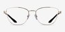 Armani Exchange AX1063 Shiny Gold MetalEyeglass Frames from EyeBuyDirect, Front View