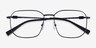 Armani Exchange AX1066 Matte Black MetalEyeglass Frames from EyeBuyDirect, Closed View