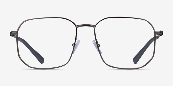 Armani Exchange AX1066 Matte Gunmetal Metal Eyeglass Frames from EyeBuyDirect