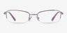 Coach HC5097 Gunmetal MetalEyeglass Frames from EyeBuyDirect, Front View