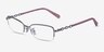 Coach HC5097 Gunmetal MetalEyeglass Frames from EyeBuyDirect, Angle View