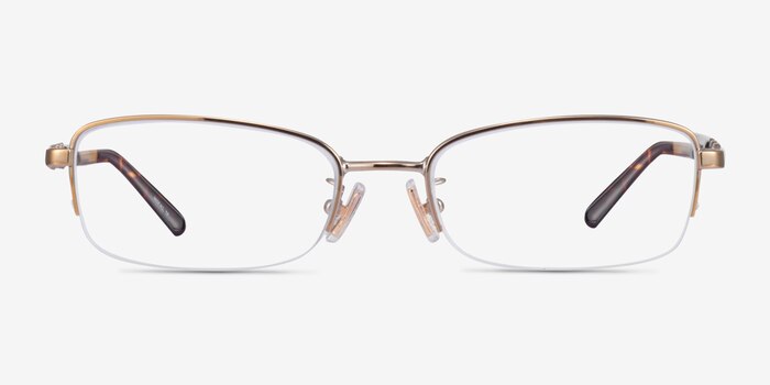 Coach HC5097 Light Gold Metal Eyeglass Frames from EyeBuyDirect