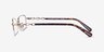 Coach HC5097 Light Gold MetalEyeglass Frames from EyeBuyDirect, Side View