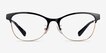 Coach HC5111 Gold Black MetalEyeglass Frames from EyeBuyDirect, Front View