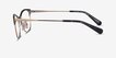 Coach HC5111 Gold Black MetalEyeglass Frames from EyeBuyDirect, Side View