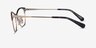 Coach HC5111 Gold Black MetalEyeglass Frames from EyeBuyDirect, Side View