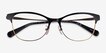 Coach HC5111 Gold Black MetalEyeglass Frames from EyeBuyDirect, Closed View