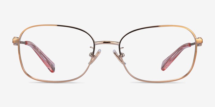 Coach HC5119 Rose Gold Metal Eyeglass Frames from EyeBuyDirect