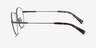 Coach HC5120 Antique Gold MetalEyeglass Frames from EyeBuyDirect, Side View