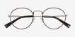 Coach HC5120 Black Silver MetalEyeglass Frames from EyeBuyDirect, Closed View