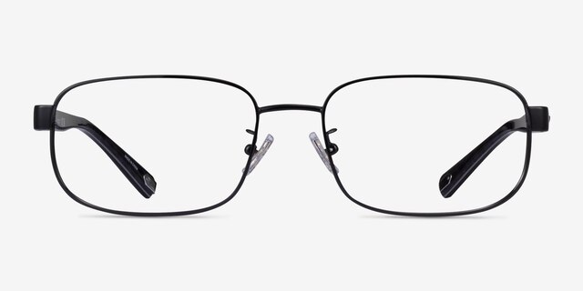 Coach HC5123 Black MetalEyeglass Frames from EyeBuyDirect, Front View