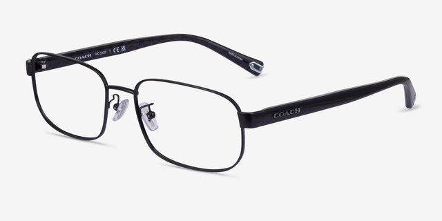 Coach HC5123 Black MetalEyeglass Frames from EyeBuyDirect, Angle View