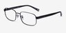 Coach HC5123 Black MetalEyeglass Frames from EyeBuyDirect, Angle View