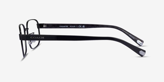 Coach HC5123 Black MetalEyeglass Frames from EyeBuyDirect, Side View