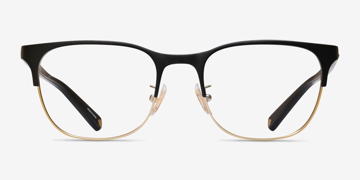 Coach HC5131 Black Gold Metal Eyeglass Frames from EyeBuyDirect