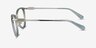 Coach HC5146 Transparent Green Gold MetalEyeglass Frames from EyeBuyDirect, Side View