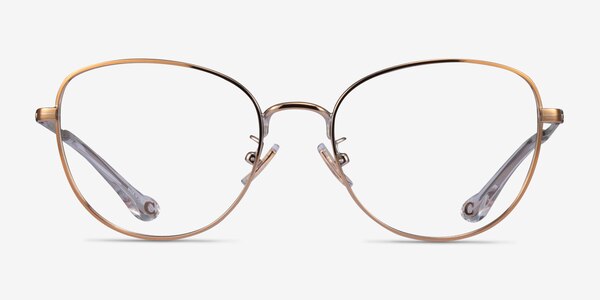 Coach HC5137 Shiny Rose Gold Métal Montures de lunettes de vue