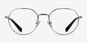 Coach HC5141 Shiny Light Gold MetalEyeglass Frames from EyeBuyDirect, Front View