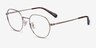 Coach HC5141 Shiny Light Gold MetalEyeglass Frames from EyeBuyDirect, Angle View