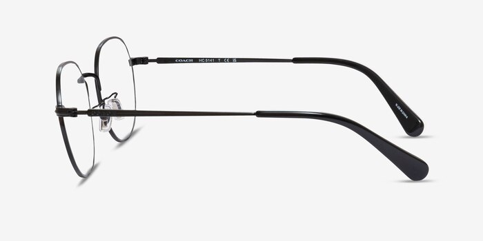 Coach HC5141 Black Metal Eyeglass Frames from EyeBuyDirect