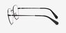 Coach HC5141 Black MetalEyeglass Frames from EyeBuyDirect, Side View