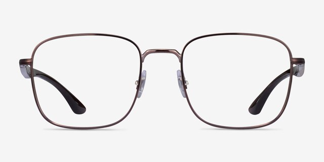 Ray-Ban RB6469 Matte Bronze MetalEyeglass Frames from EyeBuyDirect, Front View