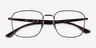 Ray-Ban RB6469 Matte Bronze MetalEyeglass Frames from EyeBuyDirect, Closed View