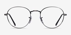 Ray-Ban RB3582V David Black Bronze Gradient Métal Montures de lunettes de vue d'EyeBuyDirect, Vue de Face