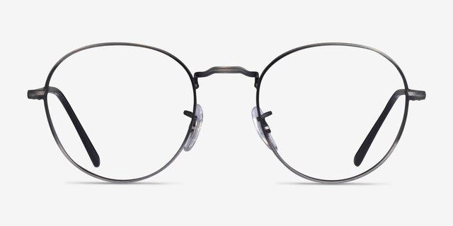 Ray-Ban RB3582V David Black Bronze Gradient MetalEyeglass Frames from EyeBuyDirect, Front View