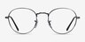 Ray-Ban RB3582V David Black Bronze Gradient MetalEyeglass Frames from EyeBuyDirect, Front View