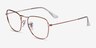 Ray-Ban RB3857V Frank Shiny Rose Gold MetalEyeglass Frames from EyeBuyDirect, Angle View