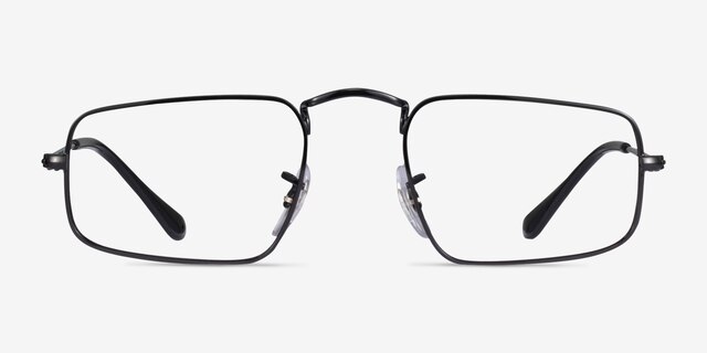 Ray-Ban RB3957V Julie Shiny Black MétalMontures de lunettes de vue d'EyeBuyDirect, Vue de Face
