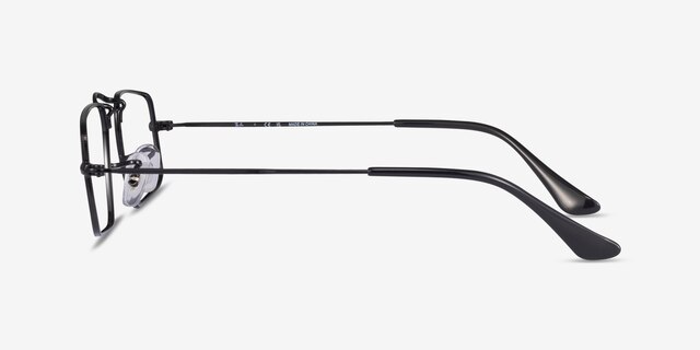 Ray-Ban RB3957V Julie Shiny Black MétalMontures de lunettes de vue d'EyeBuyDirect, Vue de Côté