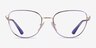Vogue Eyewear VO4229 Purple Gold MetalEyeglass Frames from EyeBuyDirect, Front View