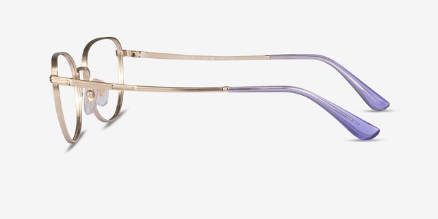 Vogue Eyewear VO4229 Purple Gold MetalEyeglass Frames from EyeBuyDirect, Side View