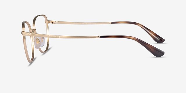 Vogue Eyewear VO4229 Tortoise Gold MetalEyeglass Frames from EyeBuyDirect, Side View