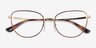 Vogue Eyewear VO4229 Tortoise Gold MetalEyeglass Frames from EyeBuyDirect, Closed View