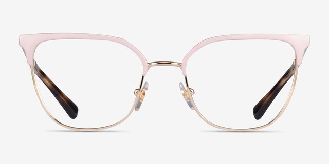 Vogue Eyewear VO4249 Pink Gold MetalEyeglass Frames from EyeBuyDirect, Front View