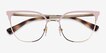 Vogue Eyewear VO4249 Pink Gold MetalEyeglass Frames from EyeBuyDirect, Closed View