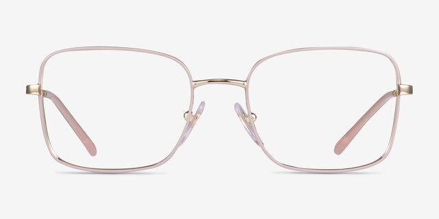 Vogue Eyewear VO4252 Pink Gold MetalEyeglass Frames from EyeBuyDirect, Front View