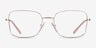 Vogue Eyewear VO4252 Pink Gold MetalEyeglass Frames from EyeBuyDirect, Front View
